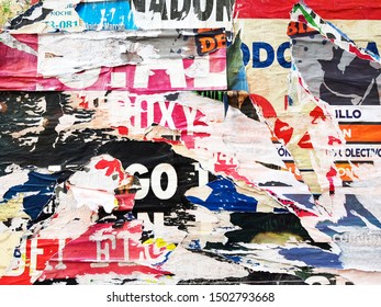 Photo of urban collage background or typography paper texture - Shutterstock ID 1502793668