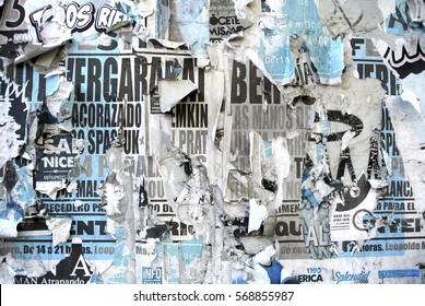 Photo of urban collage background or typography paper texture - Shutterstock ID 568855987