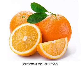 Photo of very beautiful oranges with green leaves - Shutterstock ID 2179199579