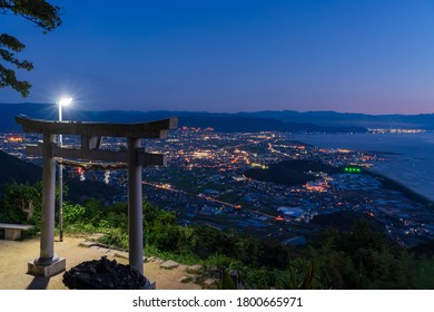 A Photo Of A Very Popular Shrine In Kanonji, Kagawa, Japan