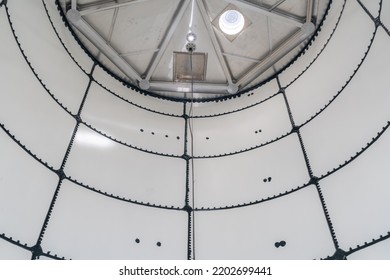 Photo Of White Bulk Water Tank.  