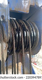 Photo Of Wire Rope Crane Pulley For Industry