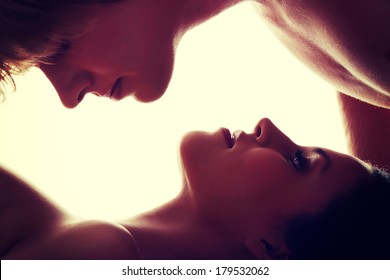 Photo of young caucasian couple  (lovers) - Shutterstock ID 179532062