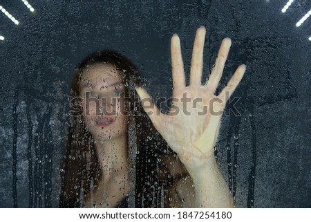 Similar – Image, Stock Photo swimming pool Feminine