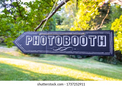 Photobooth Sign For The Party