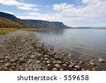 Photograph of Abert Lake in South-Central Oregon, USA