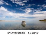 Photograph of Abert Lake in South-Central Oregon, USA