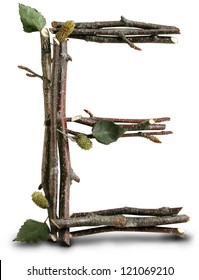 Photograph of Natural Twig and Stick End Quote