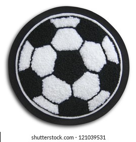 Photograph of School Sports Soccer Patch