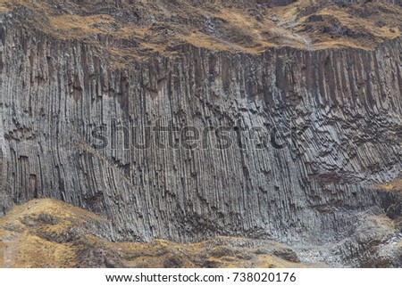 Similar – Image, Stock Photo basaltic columns