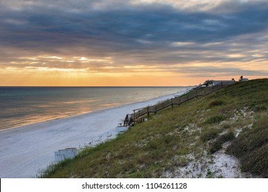 Photograph Of Sunset Scenic Highway 30a In South Walton On The Emerald Coast Of Florida