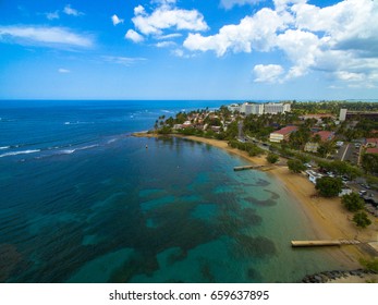 Photograph Taken With A Drone In Dorado Beach, Puerto Rico.