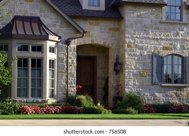 A Photograph Taken Of A Home In Oklahoma City.