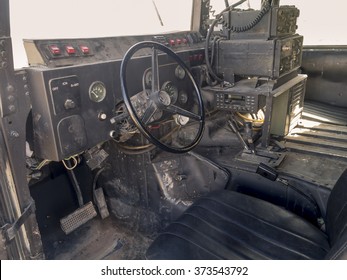 Photograph Taken From Inside A Humvee