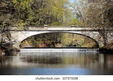 Photograph Taken Near Hyde Park, New York / Falls Bridge