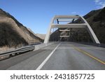 photograph of time zone arch bridge of us highway 95 crossing the salmon river north of riggins idaho and marking the mountain time zone and pacific time zone edge
