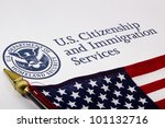 Photograph of a U.S. Department of Homeland Security logo.
