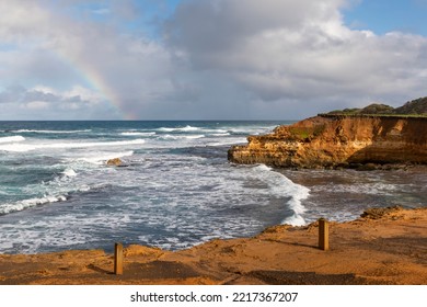 Photograph Of Water And Rocks In Bass Strait Near Peterborough On The Great Ocean Road In Regional Victoria In Australia