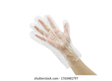 Photograph Of Wearing Disposable Gloves