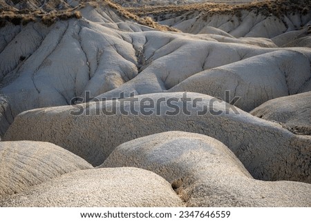 photograph of the winding arid and desert landsca