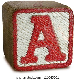 Natural Wooden Alphabet Letter Blocks for Toddlers and Kids