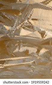 A Photographed Texture In Fortuna Gold And Edited In Photoshop With A Interesting Shape. Perfect For A Background