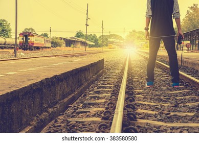 Photographer Taking Photos In The Train Station Goal Flow Next Step