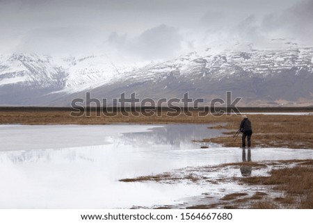 Similar – Foto Bild Gletscherzunge des Austerdalsbreen