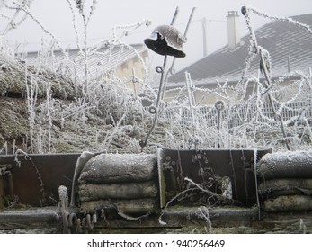 Photographies Taken During Winter About World War 1 ( Ww1 ) About Trench Relics