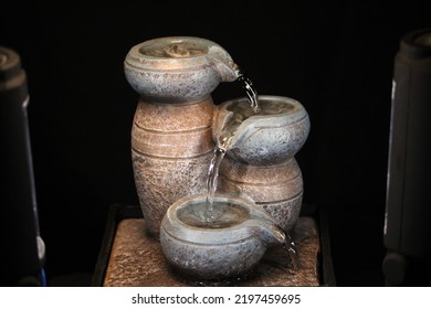 Photographs Of A Desk Fountain, Very Zen