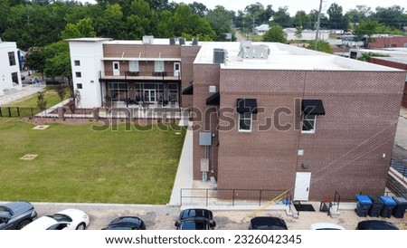 Photographs of the new Thomasville Public Library in Downtown Thomasville