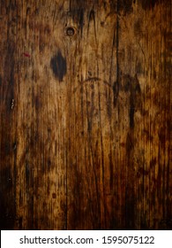 Photography Of Distressed Walnut Timber Backgrounds, Food Photography Surface, Overhead View