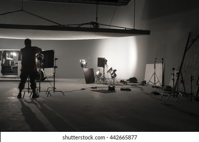 Photography studio - Shutterstock ID 442665877