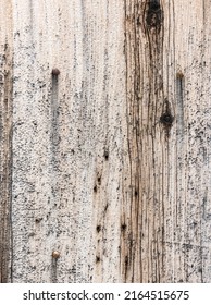 Photography Of Textured Hardwood Copy Space With No People Picture With Structure Element Of A Death Material With Black Worn Wholes, Ugly Dirty Cracked Rustic Silver Surface.