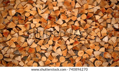 Similar – Image, Stock Photo Woodstock Firewood