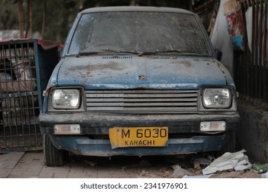 Photography Of Wreck And Rusty Car