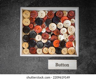 Photos Of A Large Number Of Buttons