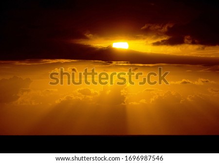 Similar – Image, Stock Photo not yet of all days Evening