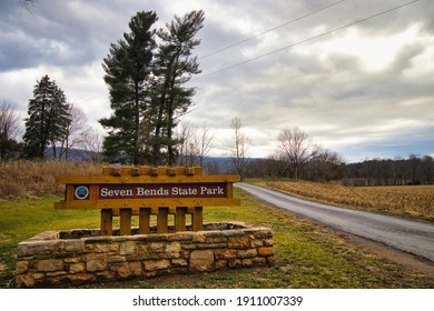 Photos were taken on a January day at Seven Bends State Park outside of Woodstock, VA. The North Fork of the Shenandoah River flows along the border of the park. 