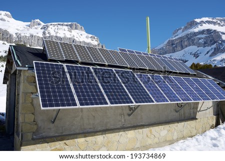 Similar – Image, Stock Photo solar plant Solar cell