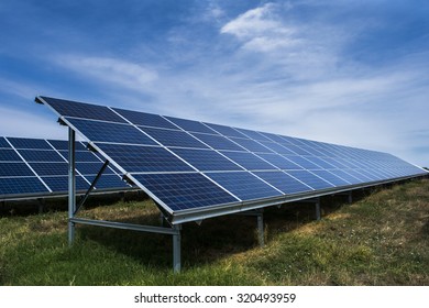 Photovoltaic or solar panel for renewable energy or electricity