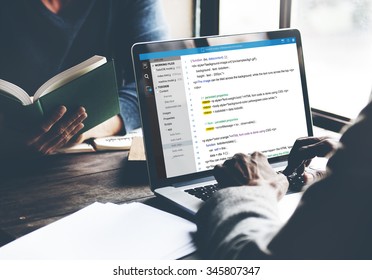 Php Programming Html Coding Cyberspace Concept
