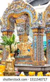 Phra Phrom Or Erawan Shrine At Ratchaprasong