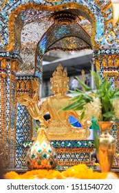 Phra Phrom Or Erawan Shrine At Ratchaprasong