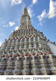 Phra Prang,wat Arun, Bangkok, Thailand, Date 20-06-2022