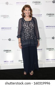 Phyllis Logan Arriving At The Downton Abbey ChildLine Ball Held At The Savoy, London. 24/10/2013