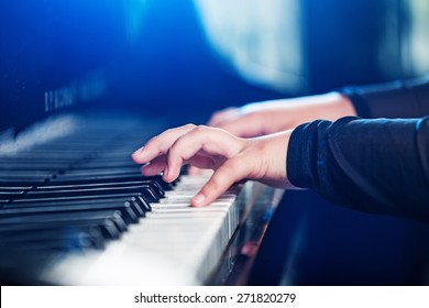 Piano, Music, Child.