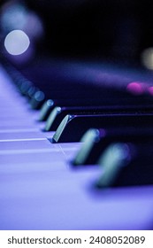 Pianos seen at different angles