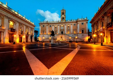 Piazza Del Campidoglio, Rome Italy