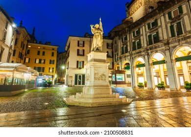 Piazza della Loggia is one of the main squares of Brescia city in north Italy